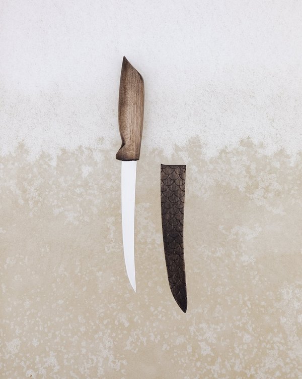 Kivalo Filleting Knife (Blade Guard)